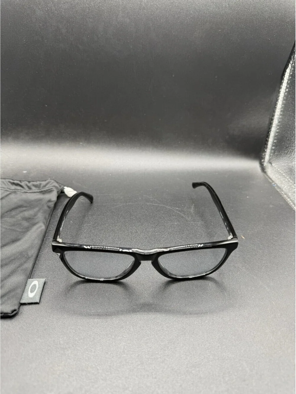 Oakley Frogskin LX Polished Black/Clear Lenses OO2043-01